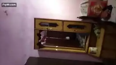 Sexy Desi Girl Strip Her Cloths and Showing Her Nude Body To Lover