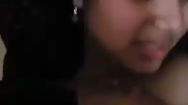 Kiss and fondling Indian MMS