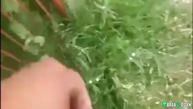 Outdoor sexy school Tamil girl caught has sex with BF, Desi mms sex