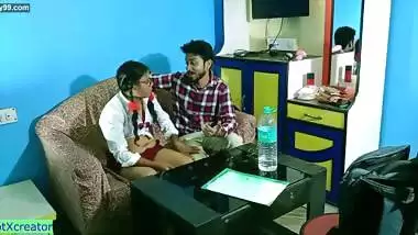 Indian teen student hot sex with teacher for pass mark