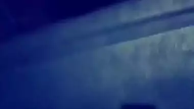 Lustful Desi man records his nude XXX wife and plays with her twat