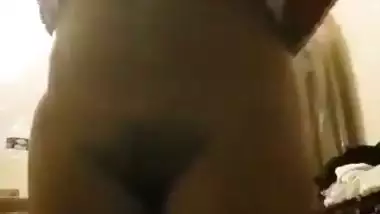 Big boob girl removes towel and exposes herself on camera