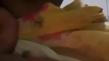 Nipple milking bhabhi on video call boobs show to lover