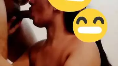 Punjabi bhabhi blowjob with cum on face
