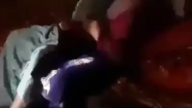 Desi xxx chudai of a dehati couple in a barn