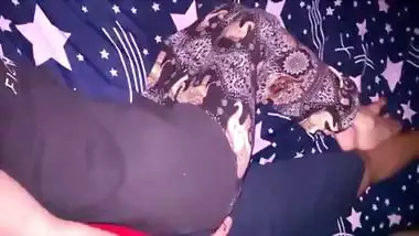 Bhabhi came to brother-in-law's room and got fucked all night
